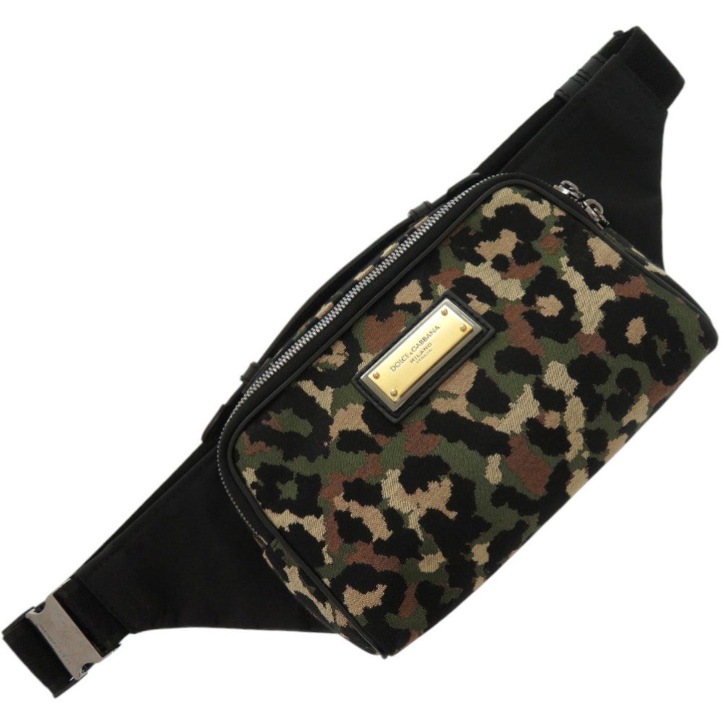 Dolce & Gabbana Camouflage Jacquard Canvas