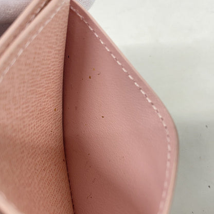 Louis Vuitton Monogram Porte Carte Card Case With Lv Charm