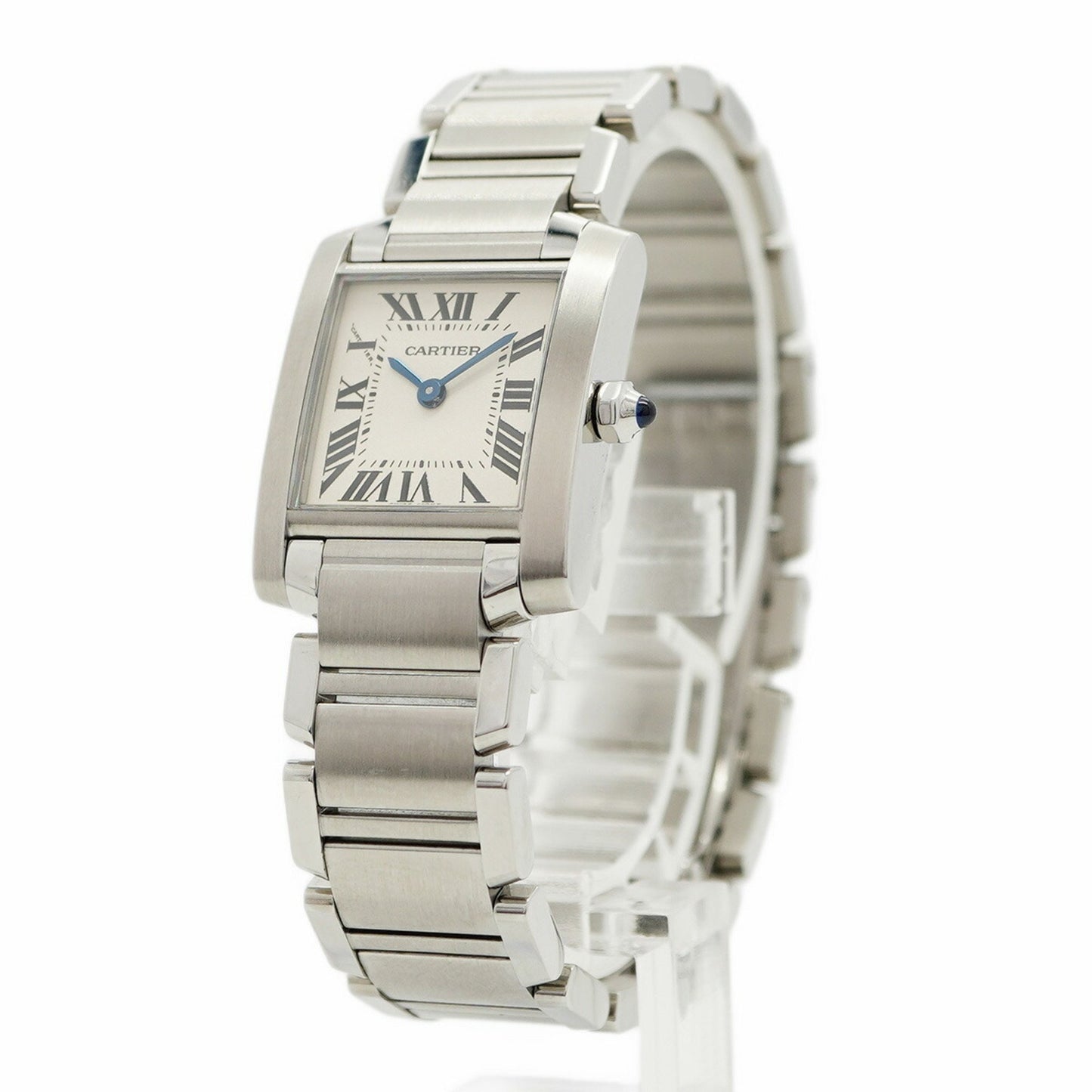 Cartier Tank Franaise Sm W51008Q3 Ivory Dial