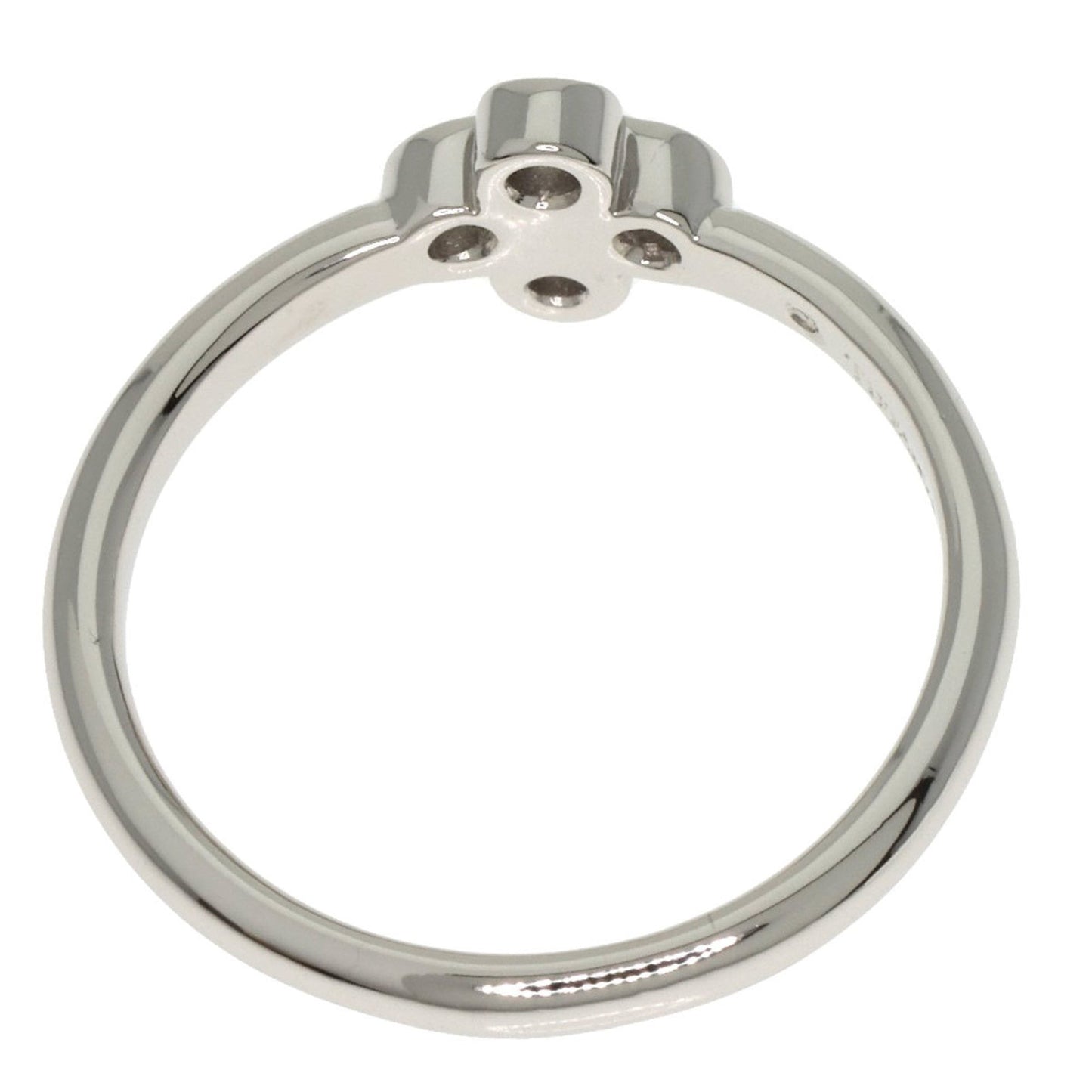 Tiffany Bezel-Set Diamond Ring In Platinum Pt950