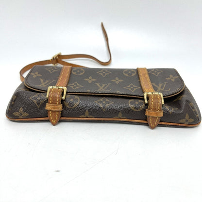 Louis Vuitton M51159 Monogram Canvas Pochette Marel Bag