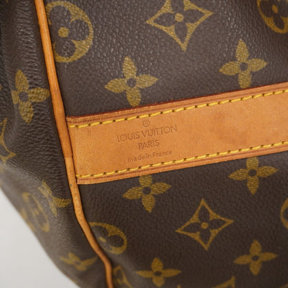 Louis Vuitton Monogram Keepall Bandouliere 60 Boston Bag M41412 Brown