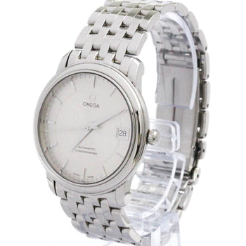 Omega De Ville Prestige Steel Automatic Mes Watch 4500.31 Polished