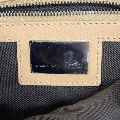 Fendi Zucchino Mamma Bucket Handbag In Nylon Canvas