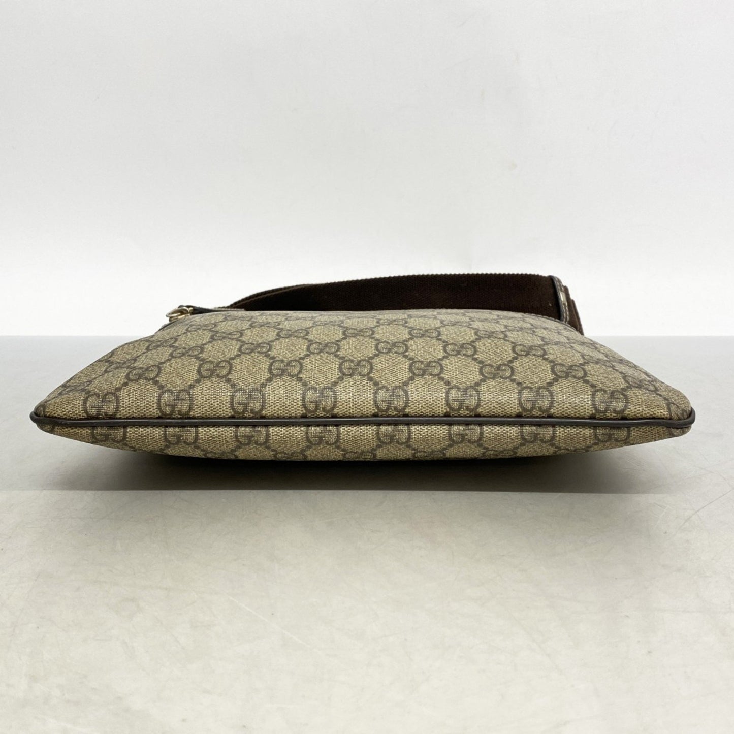 Gucci Gg Supreme Shoulder Bag 295257 Brown Champagne