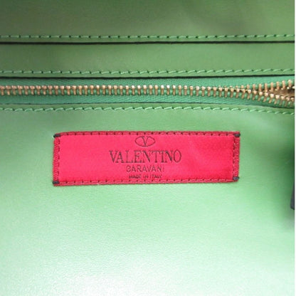 Valentino Garavani Rockstud 2-Way Shoulder Tote Bag In Green