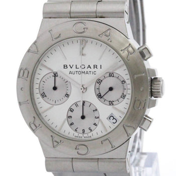 Bvlgari Diagono Sport Chronograph Automatic Watch Ch35S Auto Polished