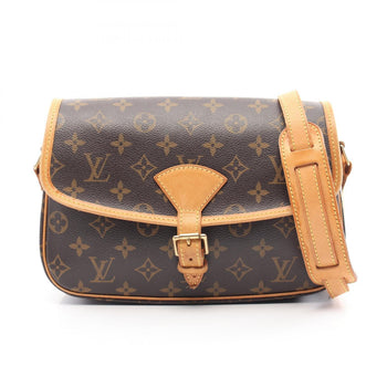Louis Vuitton Sologne Shoulder Bag Coated Canvas Leather Monogram