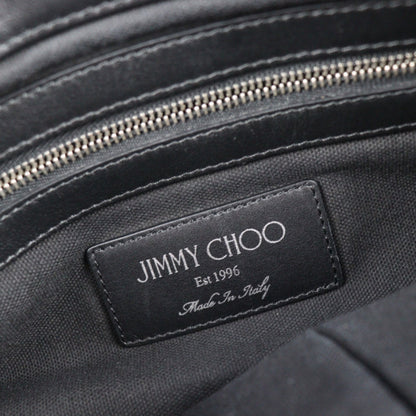 Jimmy Choo Jimmy Choo Derek Derek Second Bag Emg Leather Black Star Studs Emboss