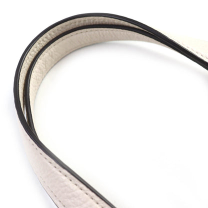 Coach 24Aw Co976 Logo Dempsey 2-Way Leather Tote Bag/Shoulder Bag In Chalk Ivory