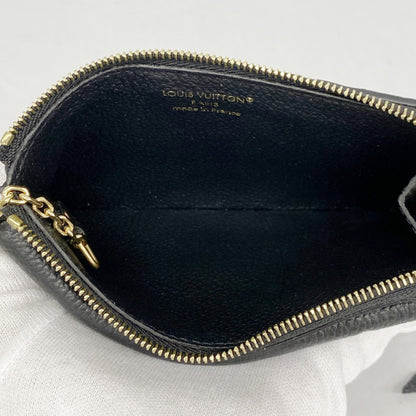 Louis Vuitton Monogram Empreinte Porte Carte Recto Verso Wallet/Coin Case M69421 Noir