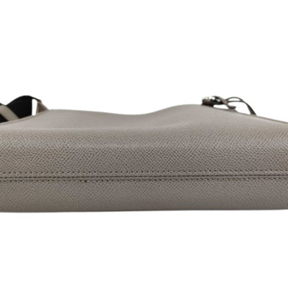 Bvlgari Bulgari Shoulder Bag Man 37629 Greige Leather