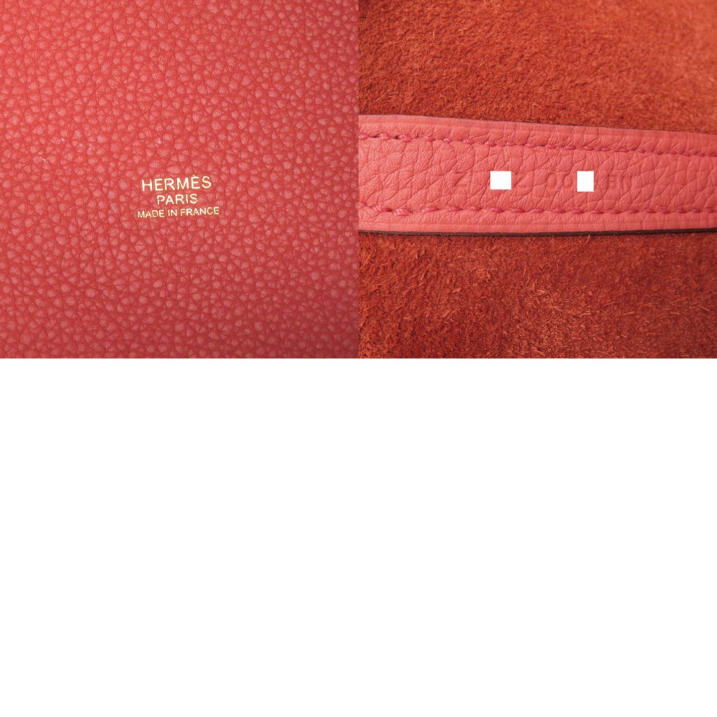 Herms Picotin Lock Mm Taurillon Clemence Leather Rouge Pivoine Handbag