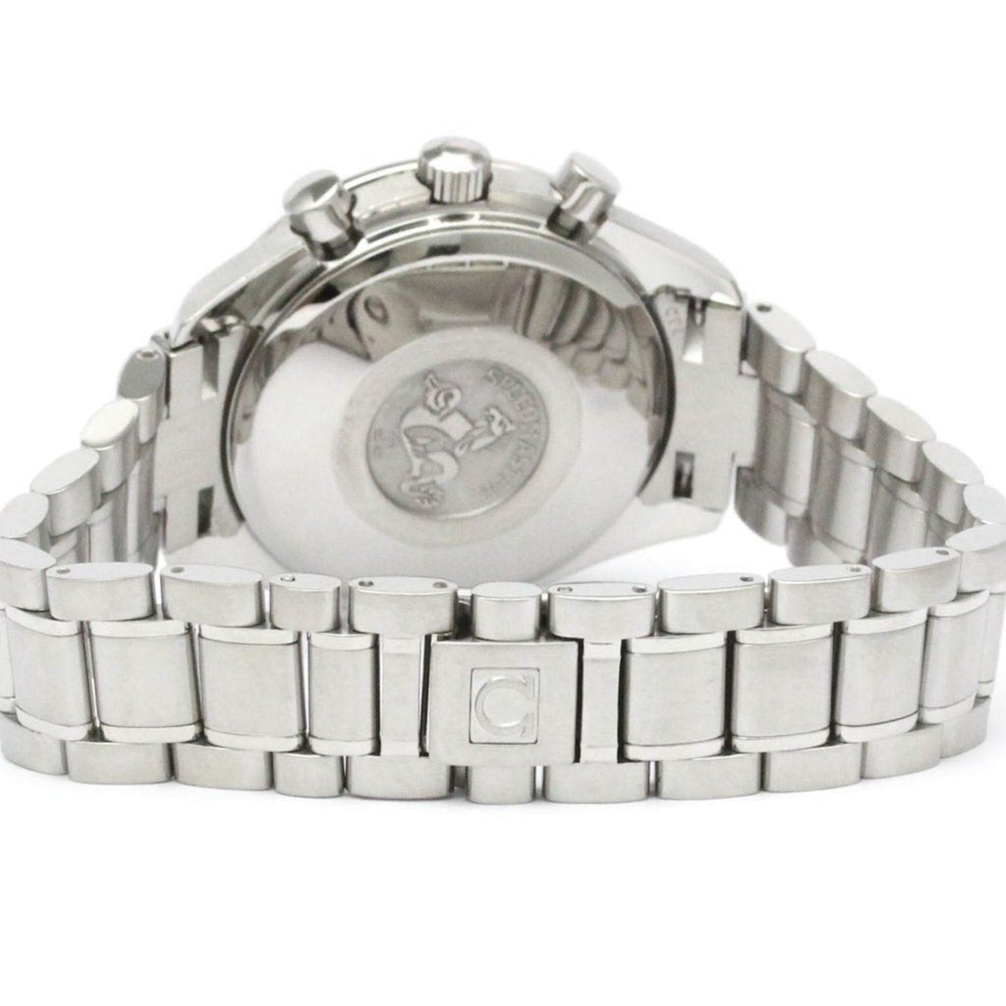 Omega Speedmaster Triple Date Steel Automatic Watch 3523.30 Polished