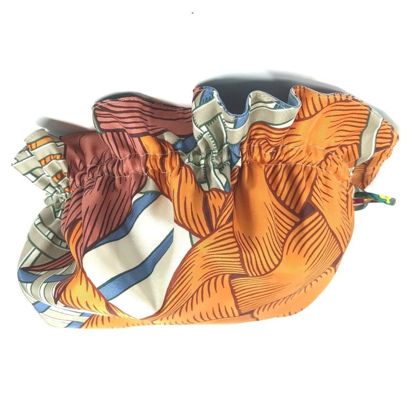 Hermes Petit H Drawstring Makeup Pouch