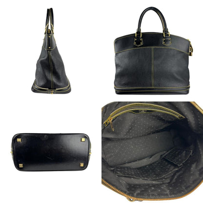 Louis Vuitton Handbag Suhali Lockit Mm Leather Noir
