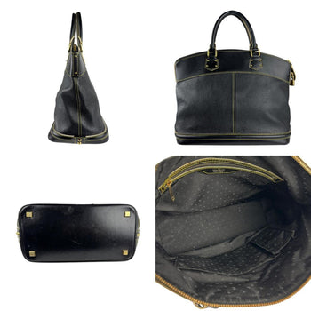 Louis Vuitton Handbag Suhali Lockit Mm Leather Noir