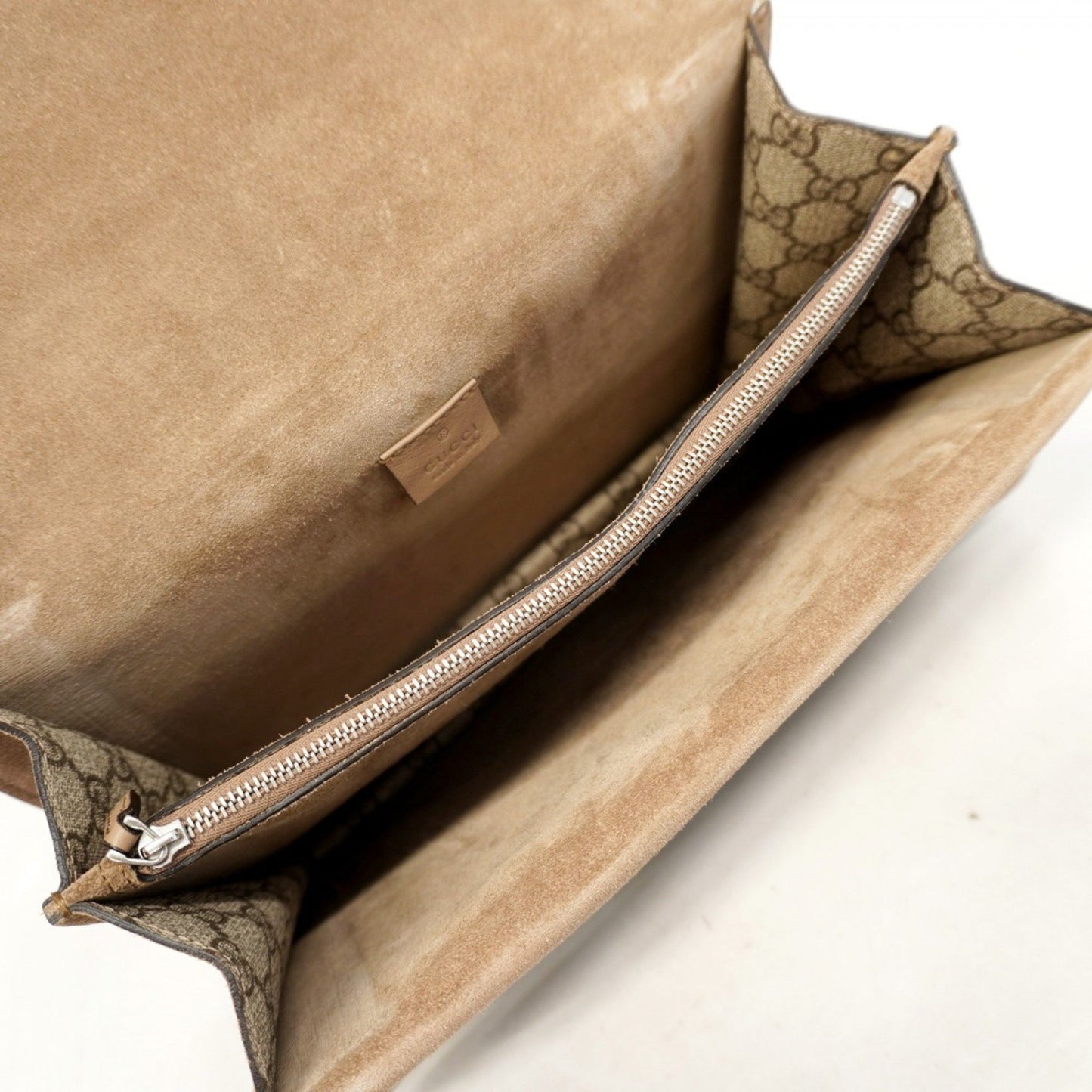 Gucci Gg Supreme Dionysus Shoulder Bag 400235 Brown