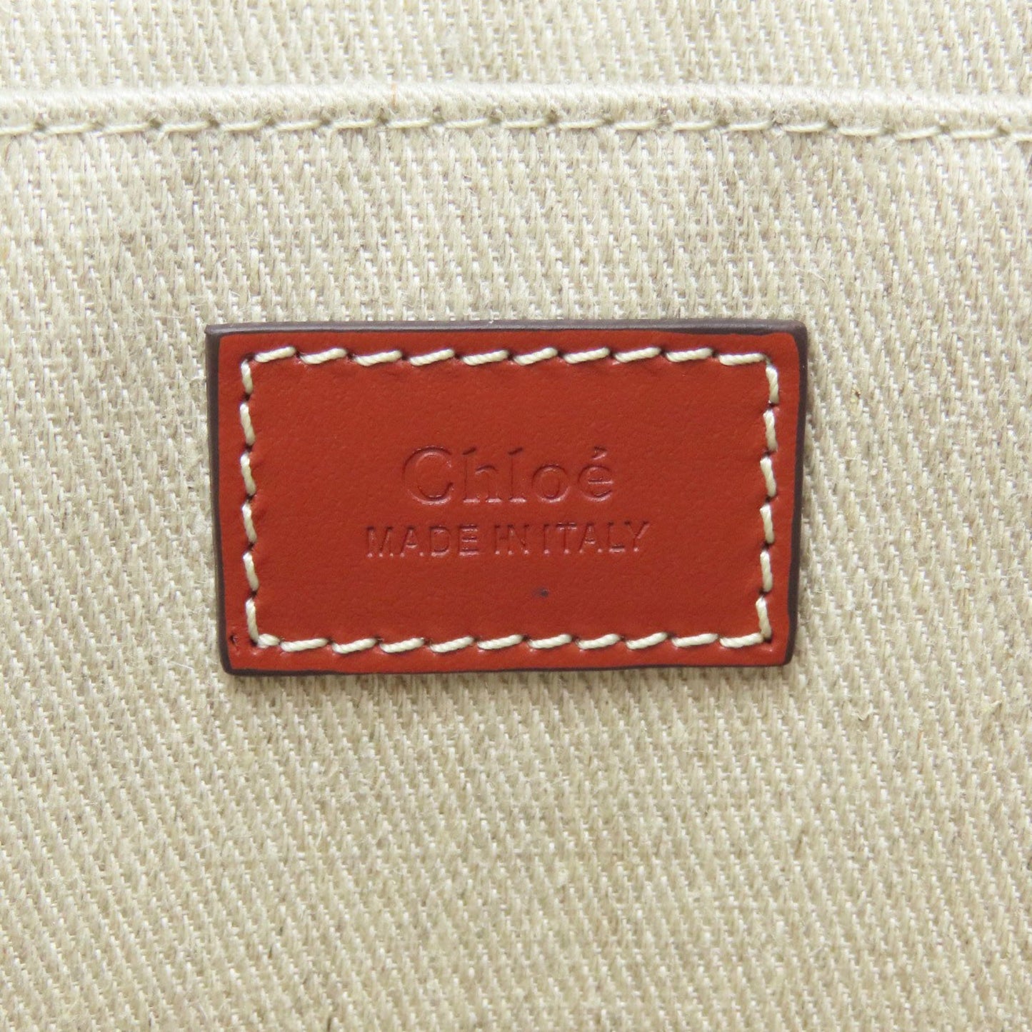 Chlo Chloe Woody Tote Canvas Bag