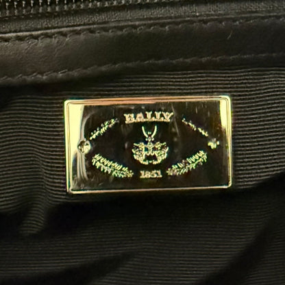 Bally Guendalina-Tg Nappa Leather Gathered Boston Bag