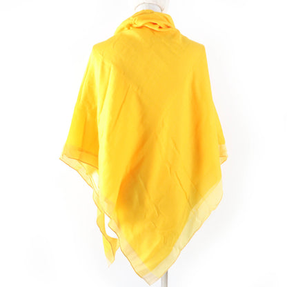 Hermes 100% Cashmere Large Logo Shawl/Scarf