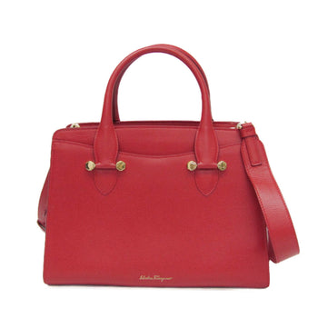 Salvatore Ferragamo Today Gg 21G925 Women'S Leather Handbag