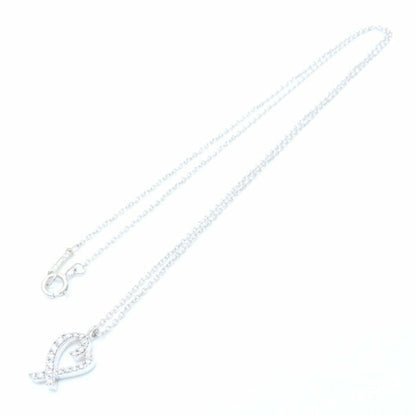 Tiffany&Co. Tiffany Loving Heart Necklace Diamond Paloma Picasso K18Wg White Gold 293601