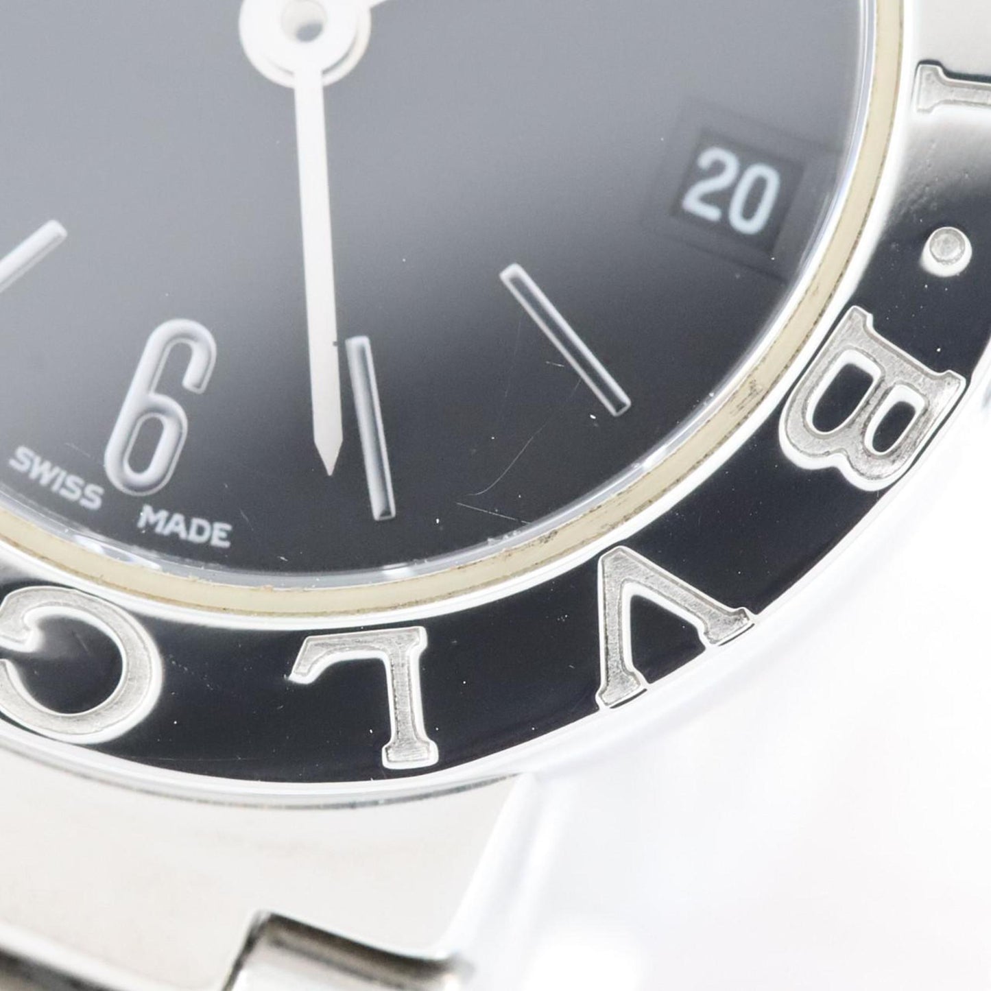 Bvlgari Bb23Ss Bb23Ssd Ss Quartz Watch