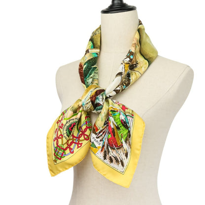 Hermes Carr 90 Les Cheyennes Scarf/Muffler