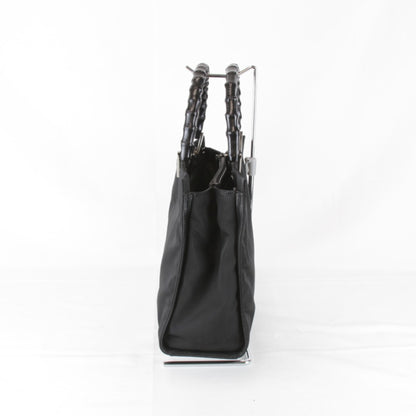 Gucci 002?1016?002865 Shoulder Bag 2Way Tote Nylon Bamboo