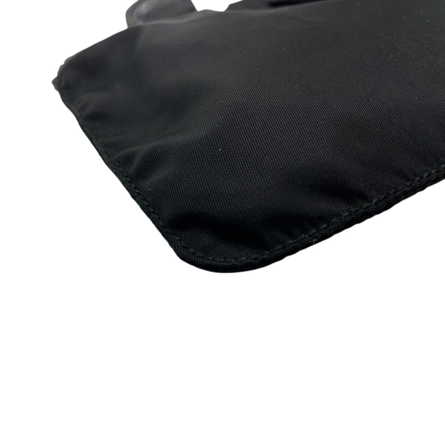 Prada M3 Nylon Mini Pouch Bag In Black