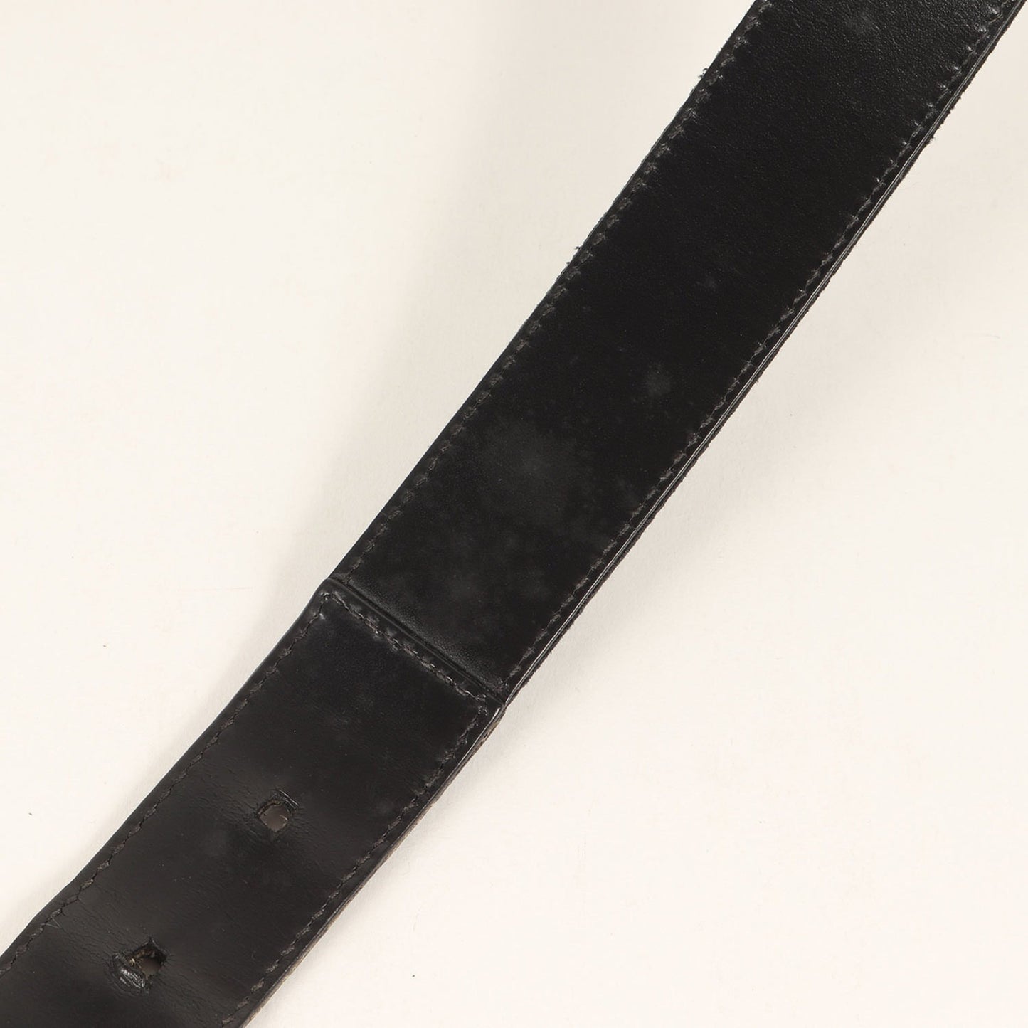 Gucci Reversible Square Buckle Gg Canvas And Leather Belt