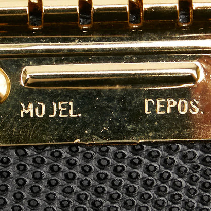 Salvatore Ferragamo Vara 6-Ring Key Case In Black Leather