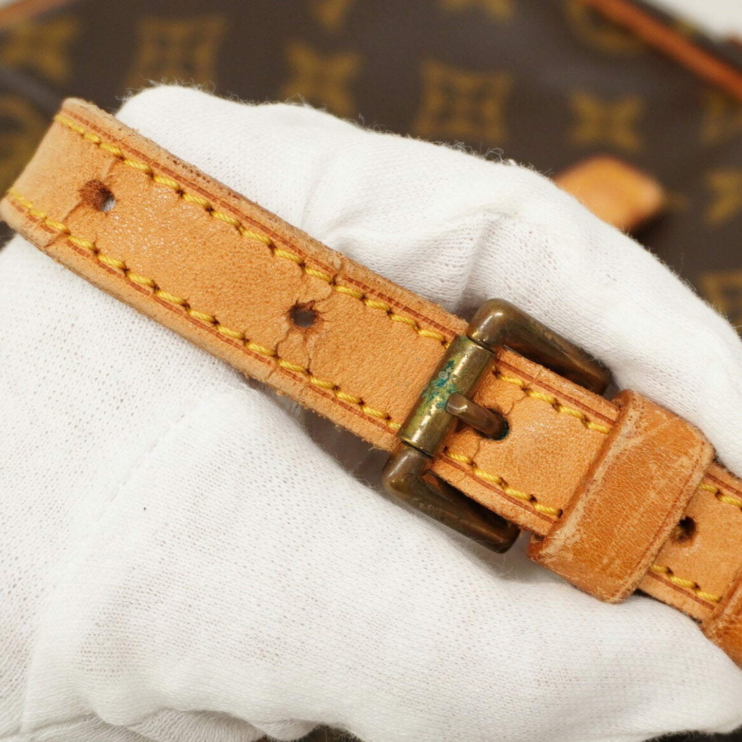 Louis Vuitton Monogram Jeune Fille Pm Shoulder Bag M51227 Brown