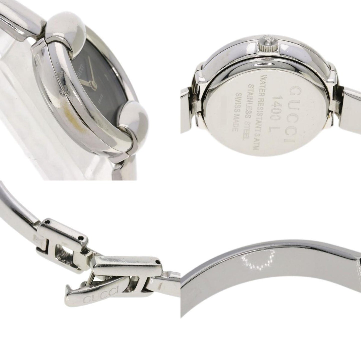 Gucci 1400L Watch Stainless Steel Ss
