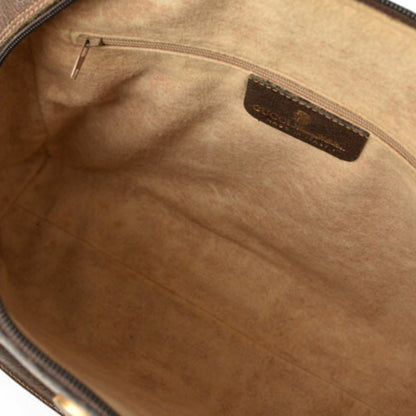 Gucci Boston Bag Shoulder 2Way Gucci Gg Brown Beige Sherry Line