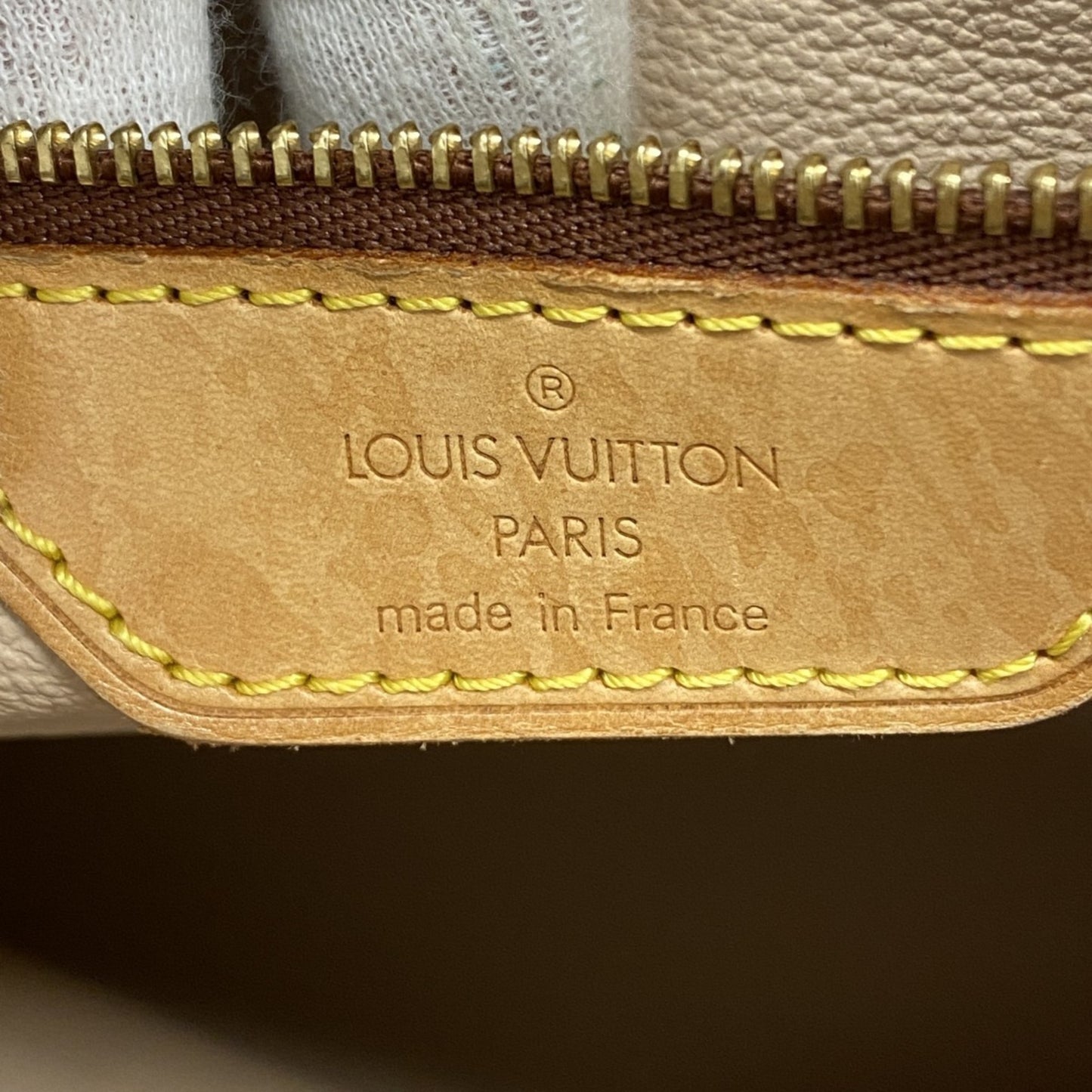 Louis Vuitton Monogram Bucket Gm Tote Bag M42236 Brown