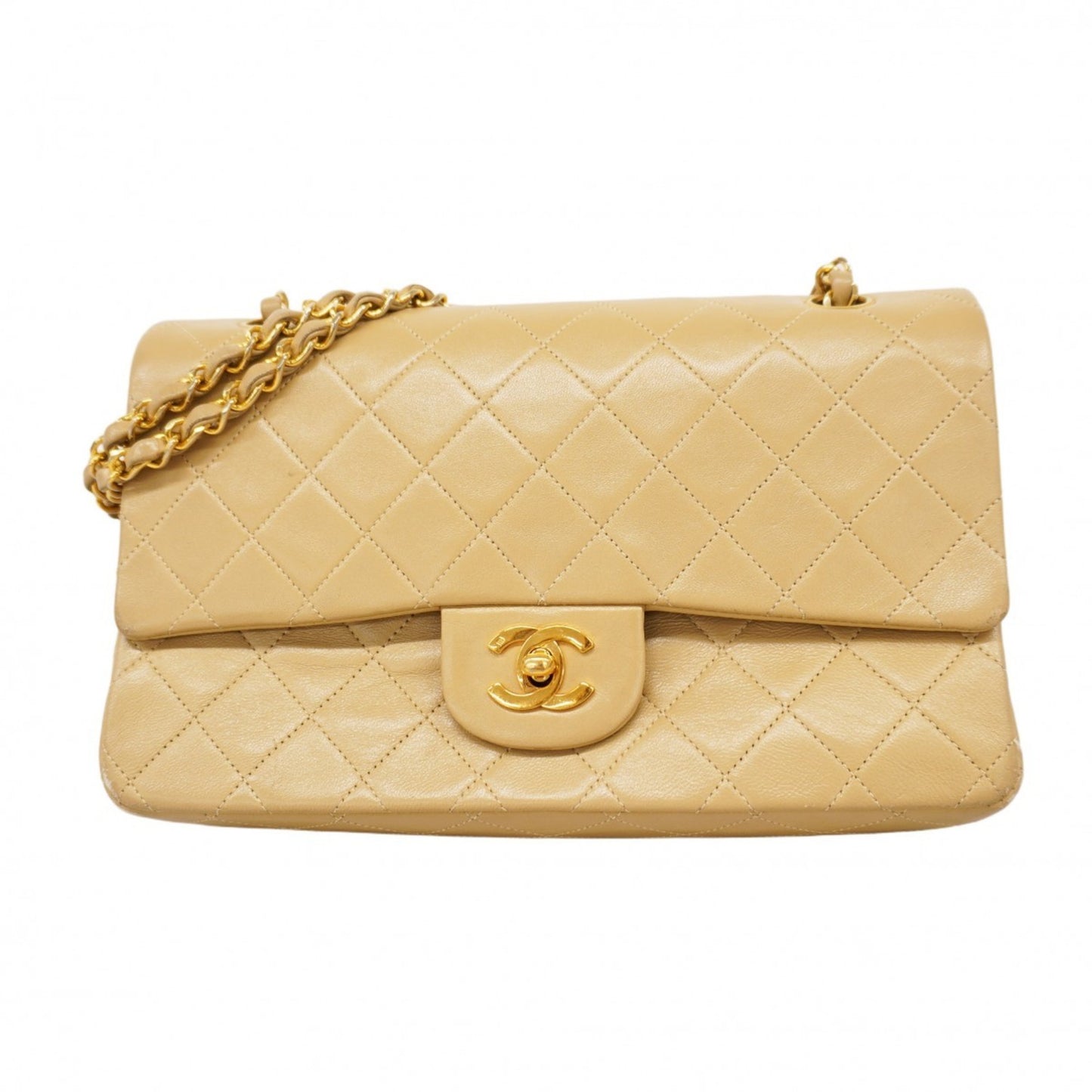 Chanel Matelasse Shoulder Bag With Double Flap And Chain