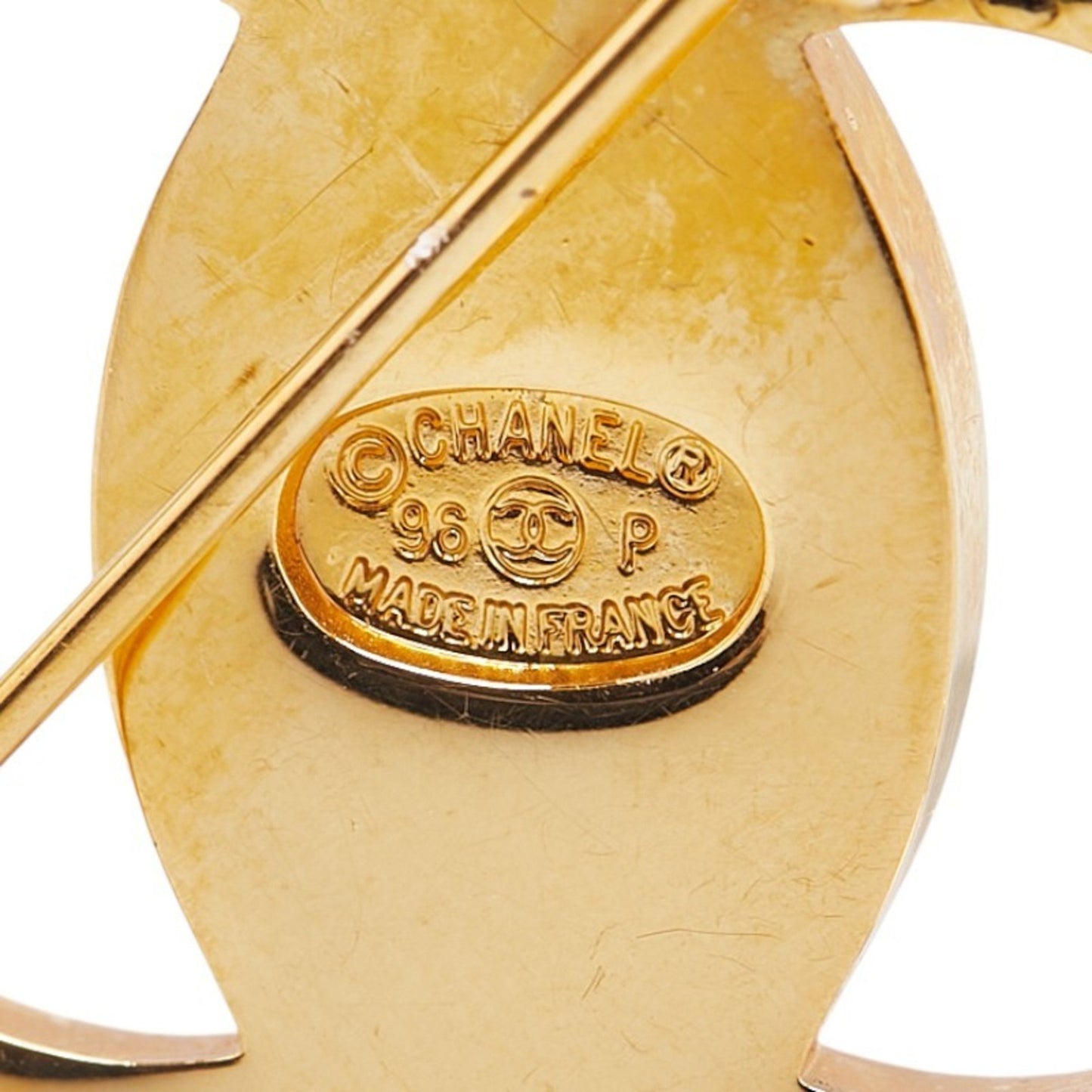 Vintage Chanel Coco Mark Turnlock Brooch