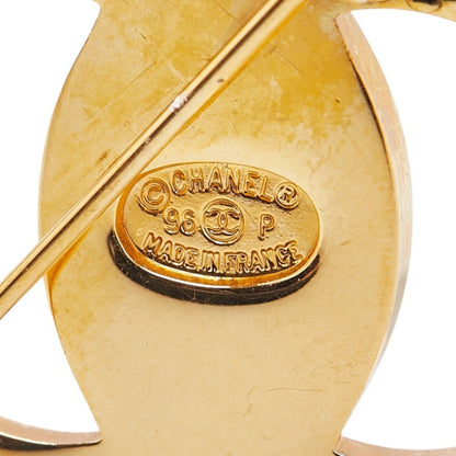 Vintage Chanel Coco Mark Turnlock Brooch