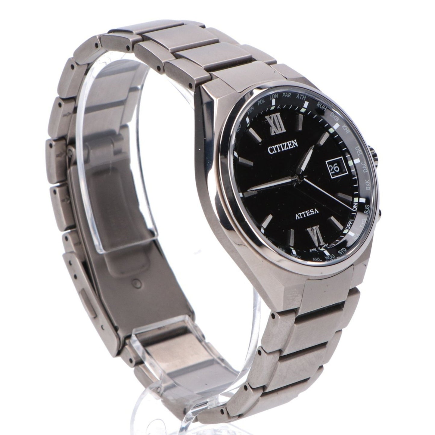 Citizen Cb1120-50G H149 Attesa Perpetual Calendar Eco-Drive Radio-Controlled Wristwatch