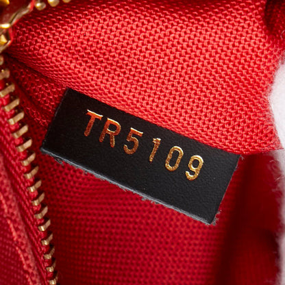 Louis Vuitton Monogram Giant Reverse On The Go Mm Handbag Shoulder Bag M45321 Brown Pvc Leather