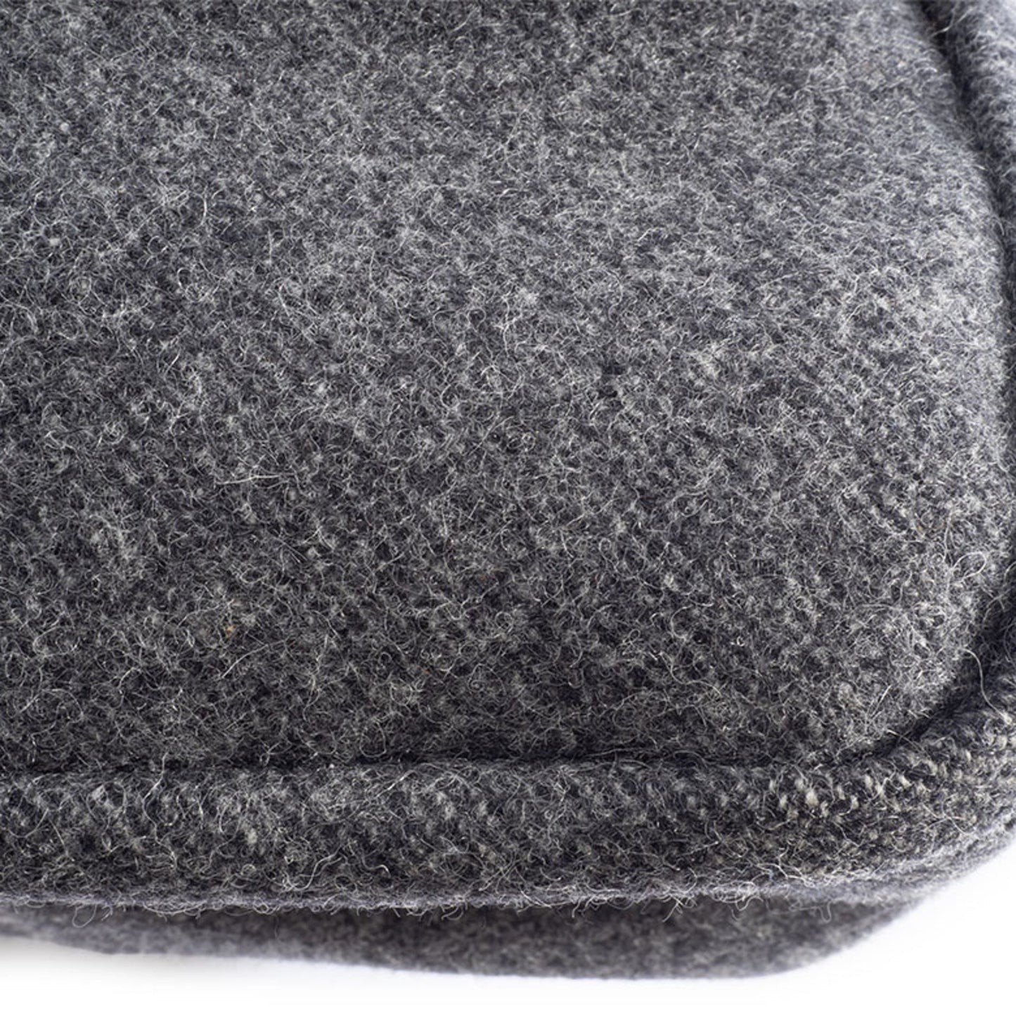 Prada Wool Shoulder Bag V314 Gray