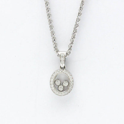 Chopard Happy Diamonds Necklace 79/2073-20 White Gold (18K) Diamond Women