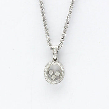 Chopard Happy Diamonds Necklace 79/2073-20 White Gold (18K) Diamond Women