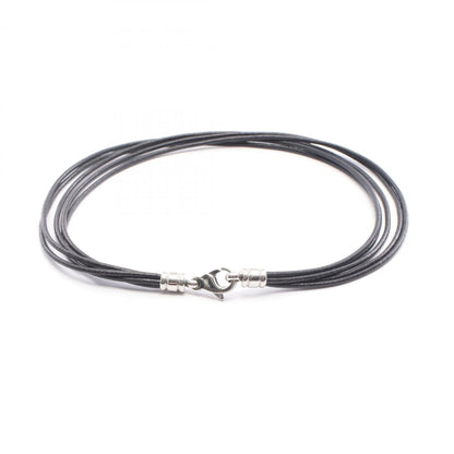 Bvlgari Choker Accessories In Leather And Stainless Steel