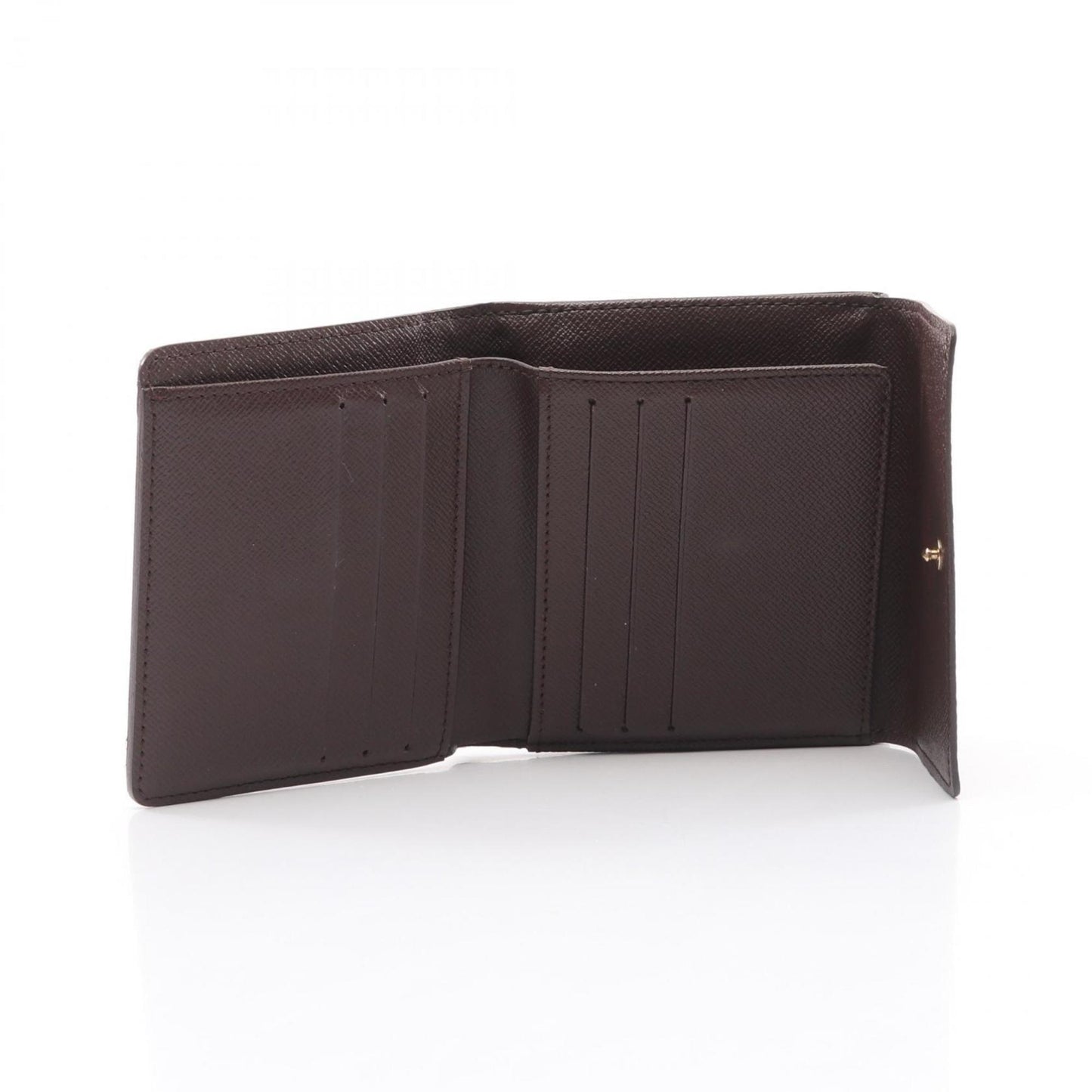 Louis Vuitton Louis Vuitton Portefeuille Elise W Wallet Coated Canvas Leather Damier