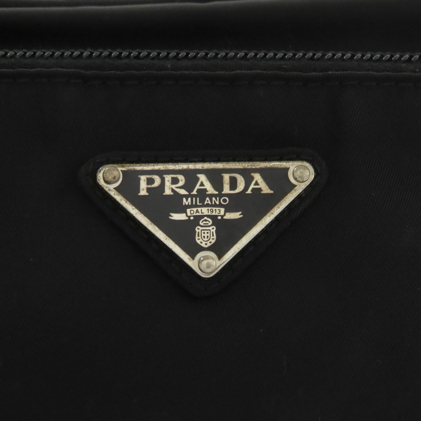 Prada Logo Hardware Body Bag Nylon Material