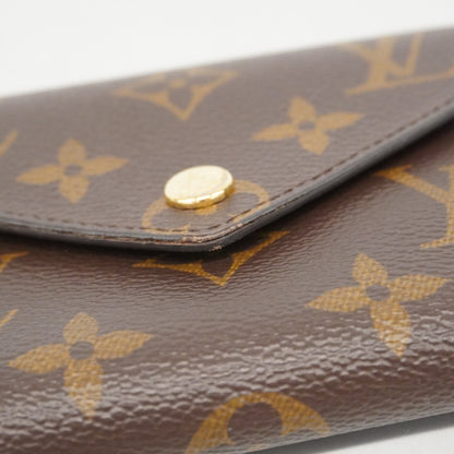 Louis Vuitton Monogram Victorine Tri-Fold Wallet M62472 Brown