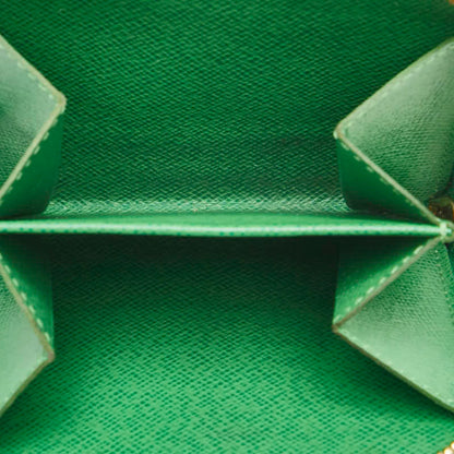 Louis Vuitton Monogram Perforated Bifold Wallet M95218 Vert Brown